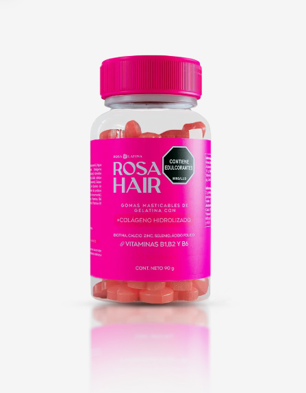 Salud capilar con la Biotina Rosa hair. Paga 2 Lleva 3.