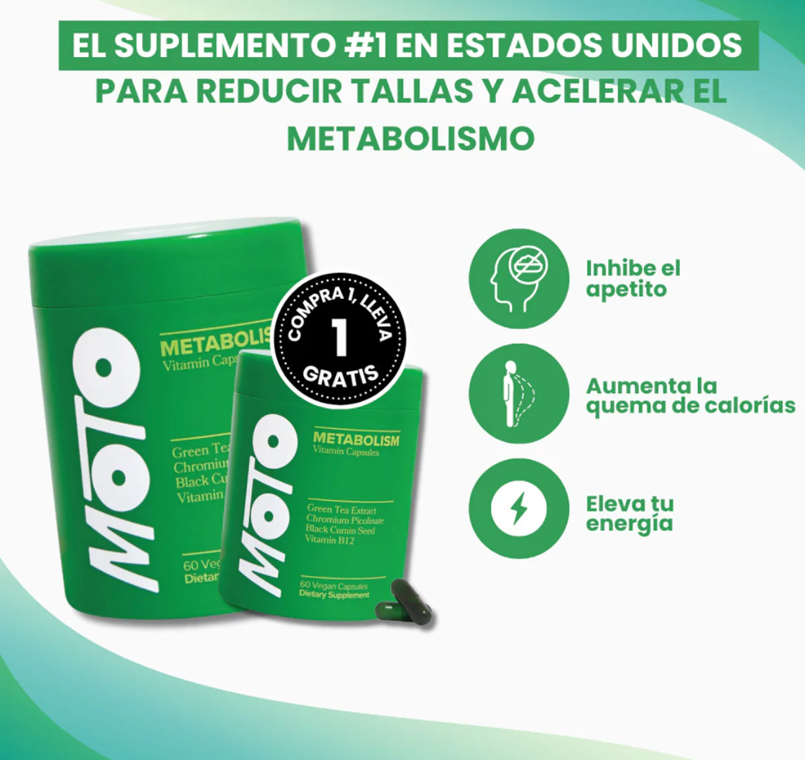 Moto - Quema grasa y acelera tu metabolismo.