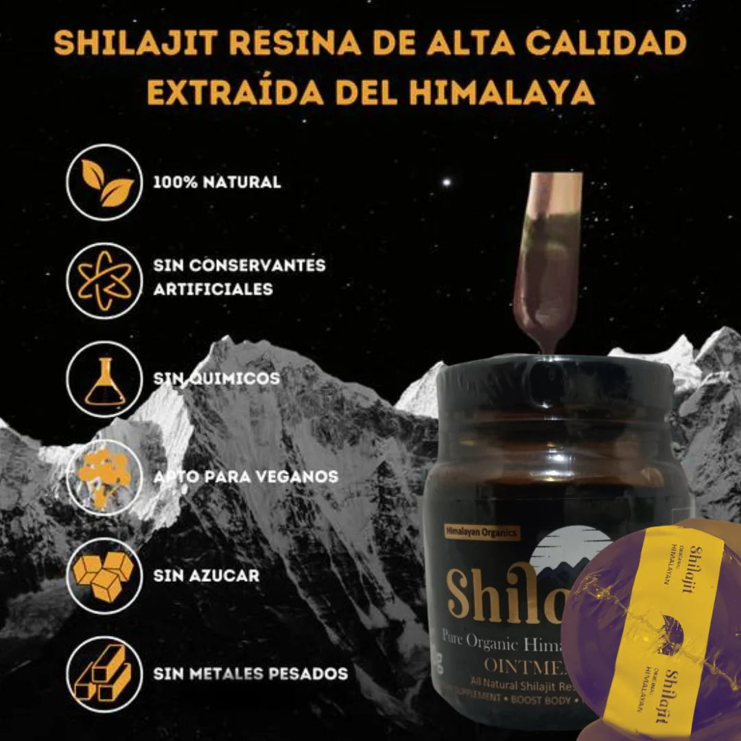 !Renueva tu energía y vitalidad con Shilajit!