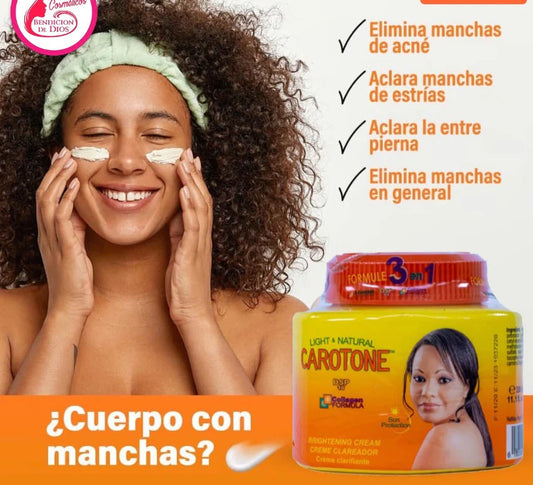 Quita manchas con Carotone.