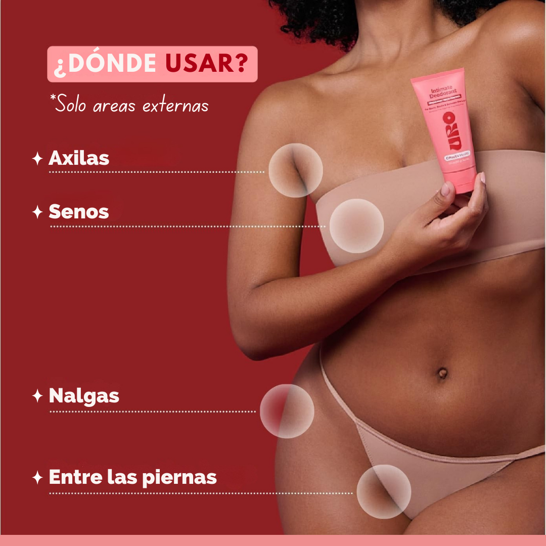 Frescura con Desodorante intimo URO.