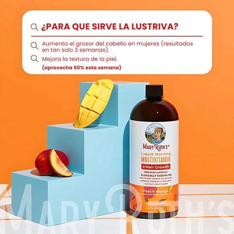 Multivitamina Para El Crecimiento Del Cabello - maryruth's™