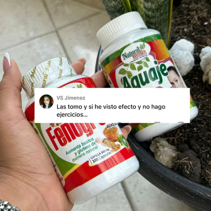 Kit Fenogreco + Aguaje AUMENTA TUS CURVAS