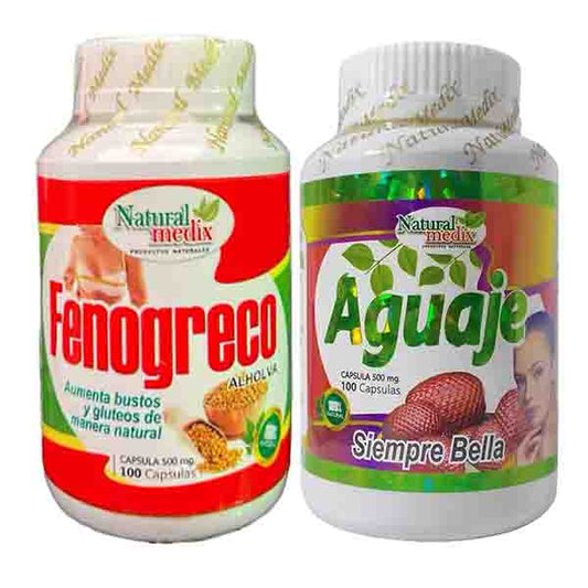 Kit Fenogreco + Aguaje AUMENTA TUS CURVAS
