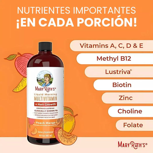 Multivitamina Para El Crecimiento Del Cabello - maryruth's™