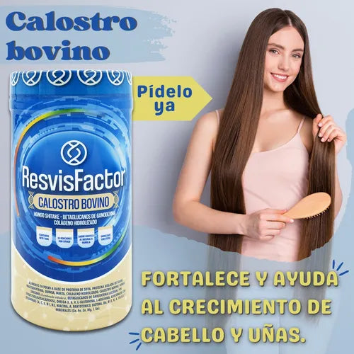 Antivejecimiento con calostro bovino.