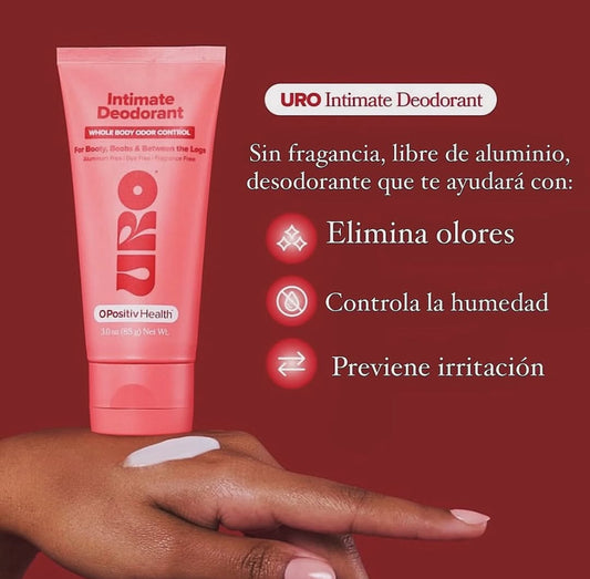 Frescura con Desodorante intimo URO.