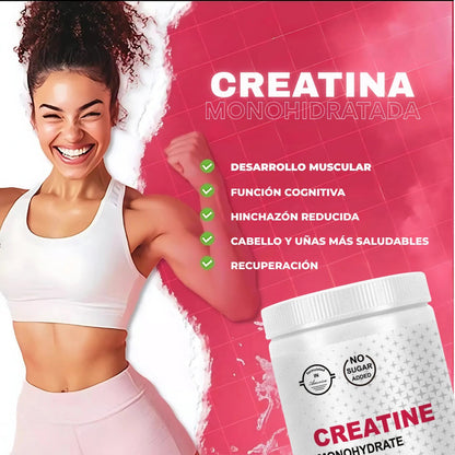 Aumenta con Creatine for women.