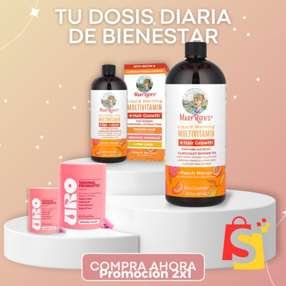 Combo 2x1 Bienestar femenino, Uro & Mary ruths.