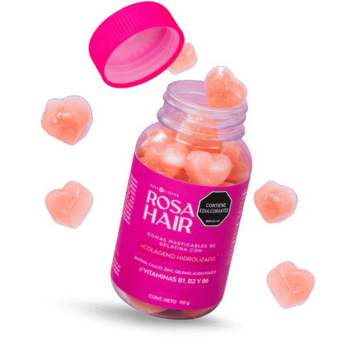 Salud capilar con la Biotina Rosa hair. Paga 2 Lleva 3.