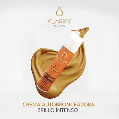 ¡Autobronceador Klarify! Un color canela sin dañarnos la piel.