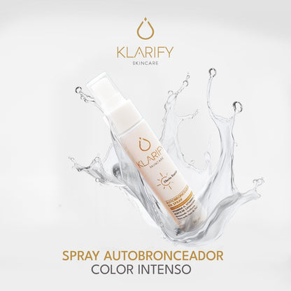¡Autobronceador Klarify! Un color canela sin dañarnos la piel.