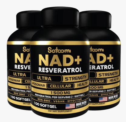 NAD+Resveratrol Energía celular.